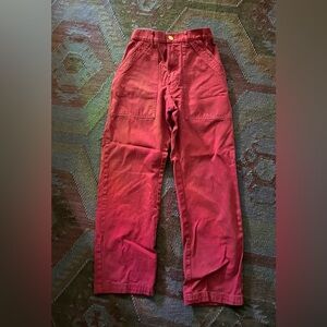 Cranberry Big Bud Press Work Pants XS